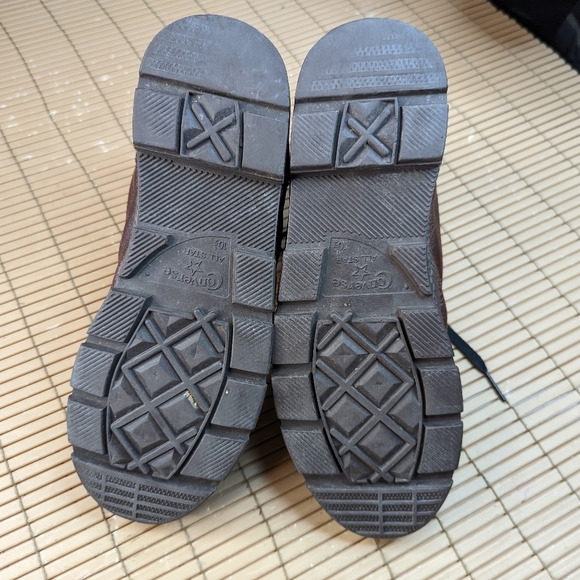 Converse Brown and Black High-Top Sneakers - Picture 10 of 10